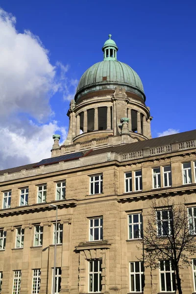 Dôme Tribunal Régional Supérieur Hanséatique Hambourg Allemagne — Photo