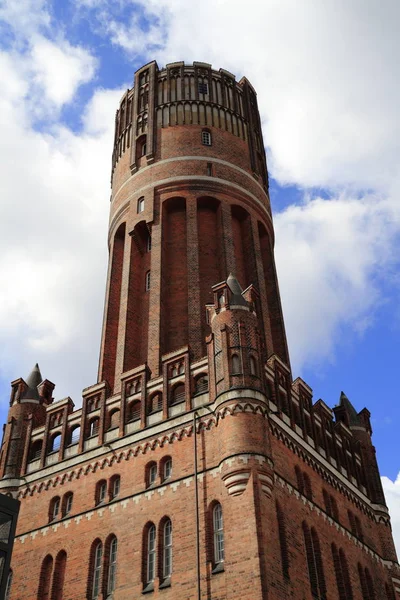 Antigua Torre Del Embalse Agua Centro Histórico Lueneburg Alemania — Foto de Stock
