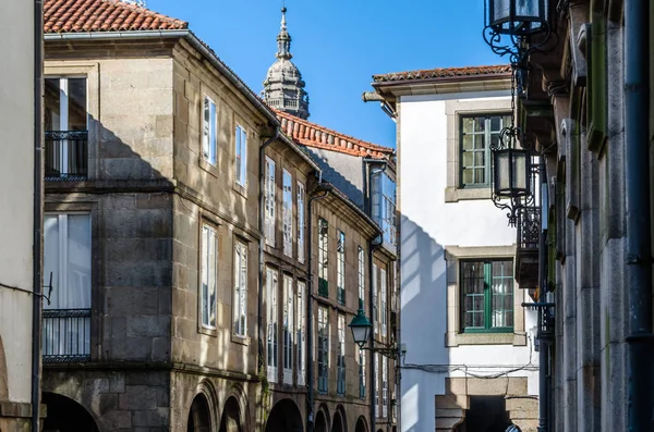 Αρχιτεκτονική Στο Santiago Compostela Βόρεια Ισπανία — Φωτογραφία Αρχείου