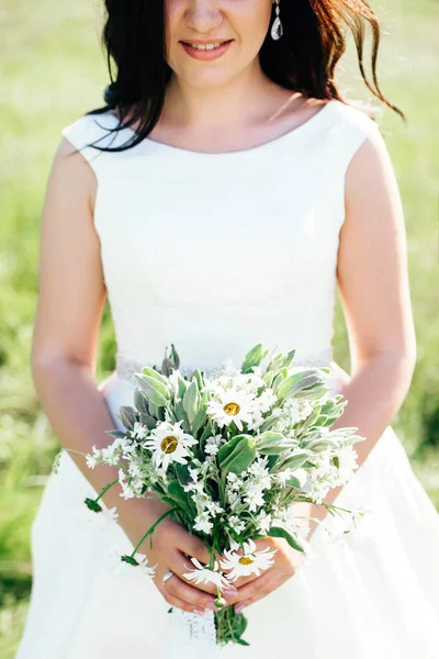 Ramo Novia Con Flores Flora Del Matrimonio —  Fotos de Stock