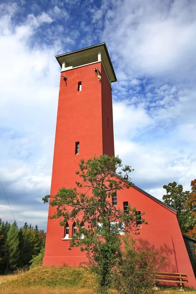 Raichbergturm Albstadt Είναι Μια Πόλη Στη Γερμανία Πολλά Ιστορικά Αξιοθέατα — Φωτογραφία Αρχείου