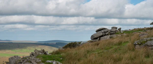Cheesewring Natural Rock Formation Stowe Hill Bodmin Moor Minions Cornwall — Stock Photo, Image
