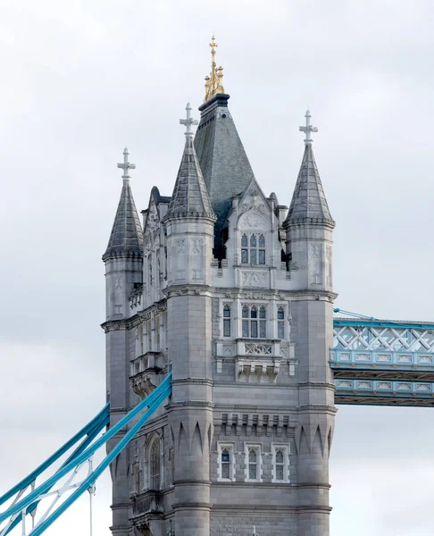 Tower Bridge Londres Hermoso Día Soleado —  Fotos de Stock
