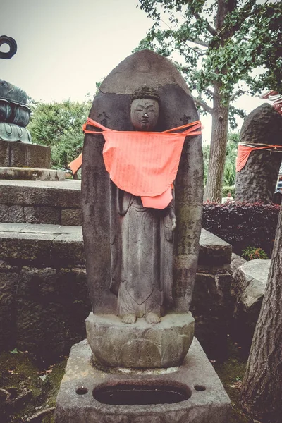 Статуя Дзидзо Храме Сэнсо Дзи Каннон Токио Япония — стоковое фото