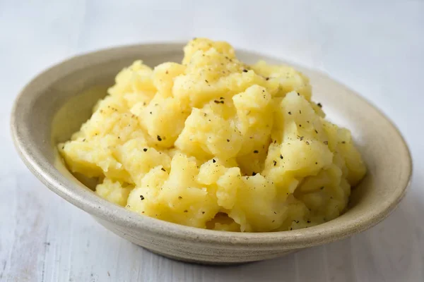 Närbild Traditionell Tysk Potatissallad — Stockfoto