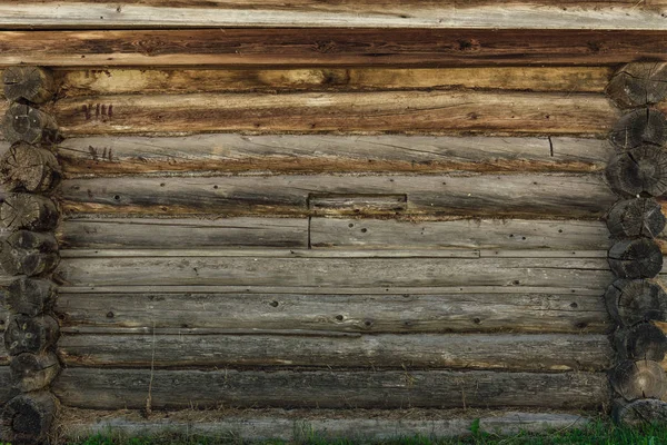 Stará Ošlehané Dřevěné Stěny Pozadí Kopírovat Místo — Stock fotografie