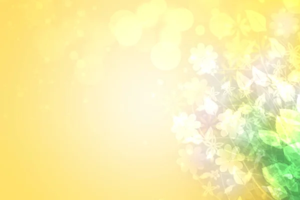 Abstraktní Žluté Jarní Nebo Letní Květinové Pozadí Abstraktní Květina Pozadí — Stock fotografie