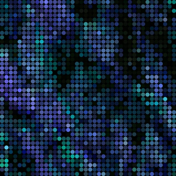 abstract  colored round dots background - blue
