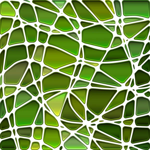 Abstract Stained Glass Mosaic Background Bright Green — Stock fotografie