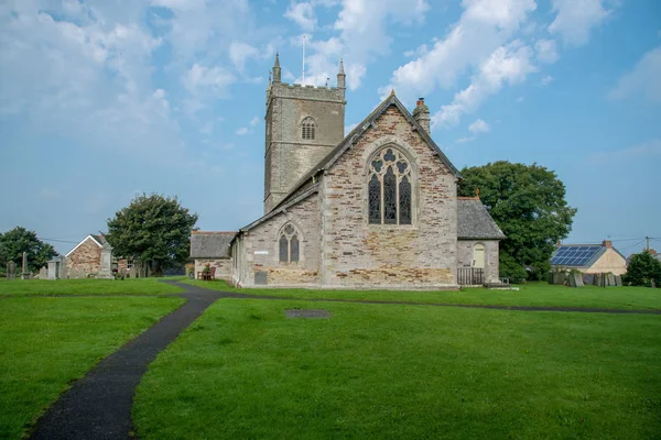 Issey Igreja Norte Cornwall Reino Unido — Fotografia de Stock