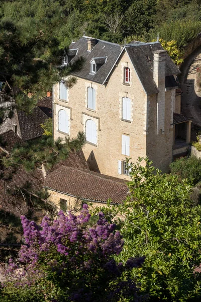 Middeleeuws Dorp Beynac Cazenac Departement Dordogne Frankrijk — Stockfoto