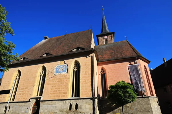 Bad Windsheim Una Città Baviera Germania Con Molte Attrazioni Storiche — Foto Stock