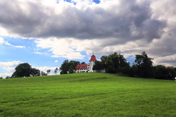 Gottesberg Salvatorianer Bad Wurzach Město Bavorsku Německo Mnoha Historickými Atrakcemi — Stock fotografie