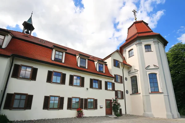 Gottesberg Salvatorianer Bad Wurzach Miasto Bawarii Niemczech Wieloma Historycznymi Atrakcjami — Zdjęcie stockowe