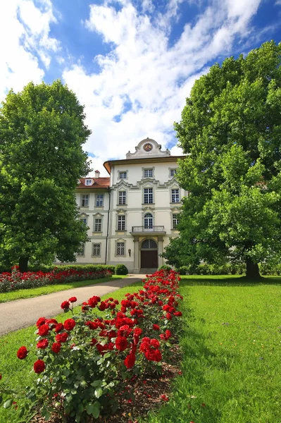 Schloss Bad Wurzach Almanya Bavyera Eyaletinde Yer Alan Bir Şehirdir — Stok fotoğraf