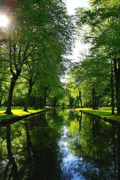 Hofgarten Bayreuth Uma Cidade Baviera Alemanha Com Muitas Atrações Históricas — Fotografia de Stock