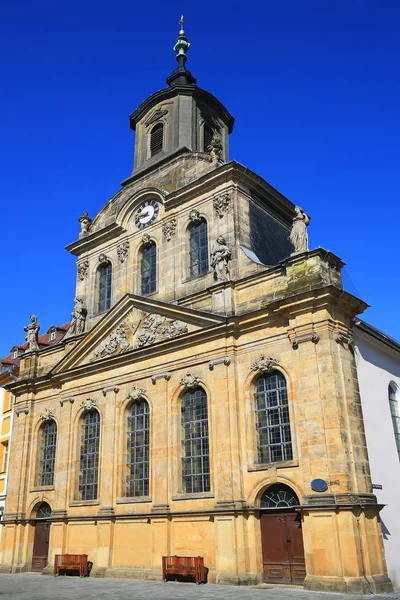 Spitalkirche Bayreuth Місто Баварії Німеччина Багатьма Історичними Пам Ятками — стокове фото