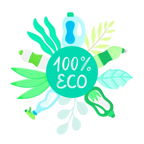 Miljövänlig Städutrustning Löv Naturliga Rengöringsmedel Produkter För Hustvätt Icke Kemiska — Stockfoto