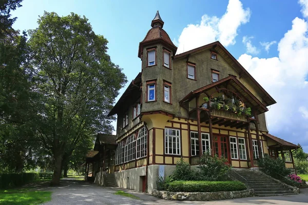 Almanya Biberach Kasabası Birçok Tarihi Cazibeyle — Stok fotoğraf