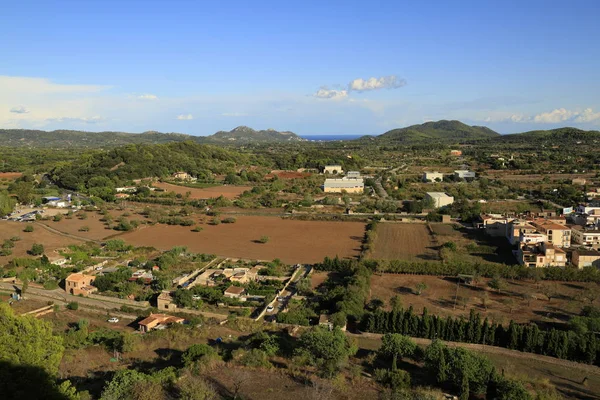 Havadan Görünümü Alanlarının Mallorca Alan Balear Adaları Spanya — Stok fotoğraf
