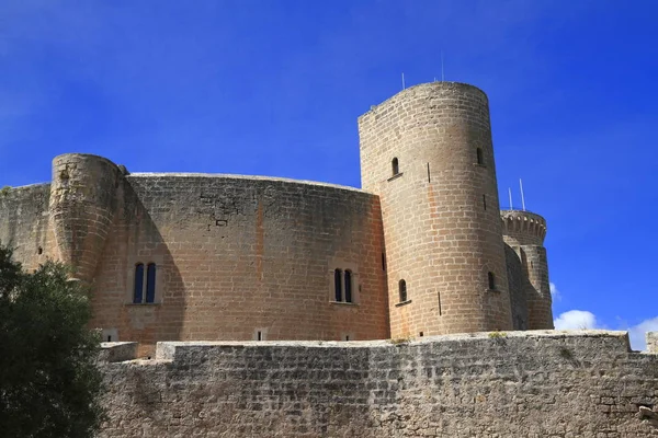 Castelo Medieval Bellver Palma Maiorca Palma Maiorca Espanha — Fotografia de Stock