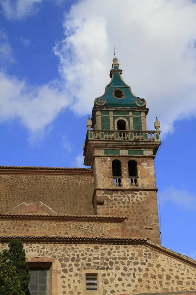 Royal Καρθουσιανό Μοναστήρι Του Valldemossa Μαγιόρκα Βαλεαρίδες Νήσοι Ισπανία — Φωτογραφία Αρχείου