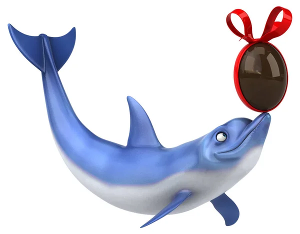 Веселый Дельфин — стоковое фото