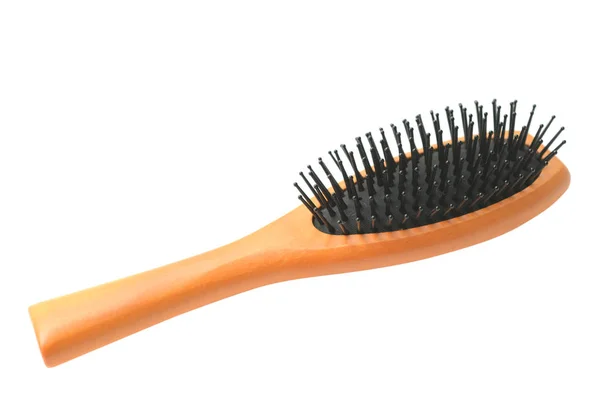 Hair Brush Isolated White Background — Stock Photo, Image