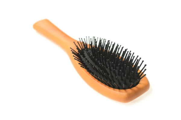 Hair Brush Isolated White Background — Stock Photo, Image