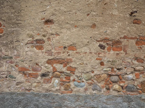 Стародавня Цегла Розчинна Стіна Корисні Фон — стокове фото
