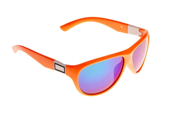 Óculos Sol Isolados Fundo Branco Retro Design Proteção Dos Olhos — Fotografia de Stock