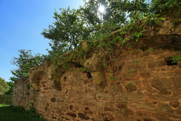Stadtmauer Feuchtwangen Una Ciudad Baviera Alemania Con Muchas Atracciones Históricas — Foto de Stock