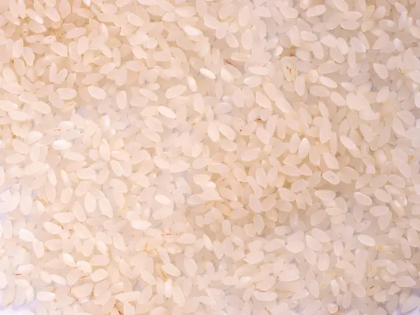 Tekstura Ryżu Jako Tło Widok Płaski Lub Górny — Zdjęcie stockowe