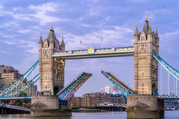 London Tower Bridge Bei Sonnenuntergang London Großbritannien — Stockfoto