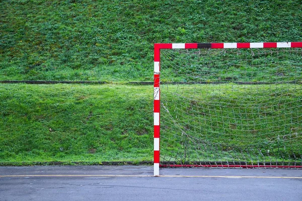 Voetbal Straat Wat Gebeurd Spanje — Stockfoto