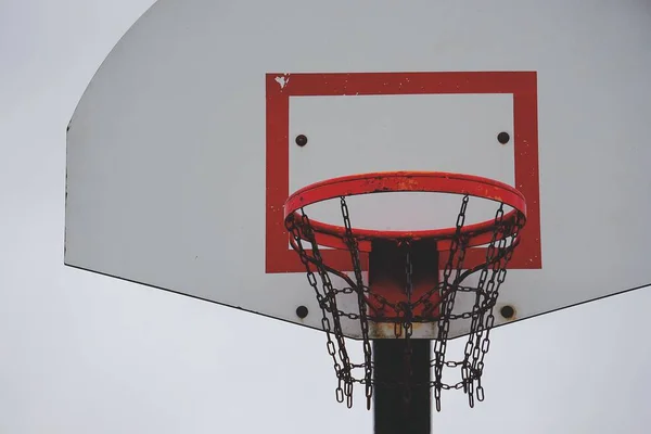 Basketbalový Sport Ulici Bilbao Španělsko — Stock fotografie