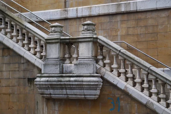 Arquitetura Escadas Rua Bilbau Espanha — Fotografia de Stock