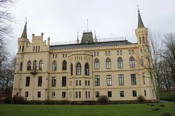 Este Castelo Evenburg Perto Cidade Leer Stadt Leer — Fotografia de Stock
