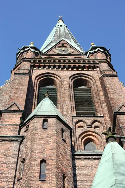 Elmshorner Nicolai Kirche — Stockfoto