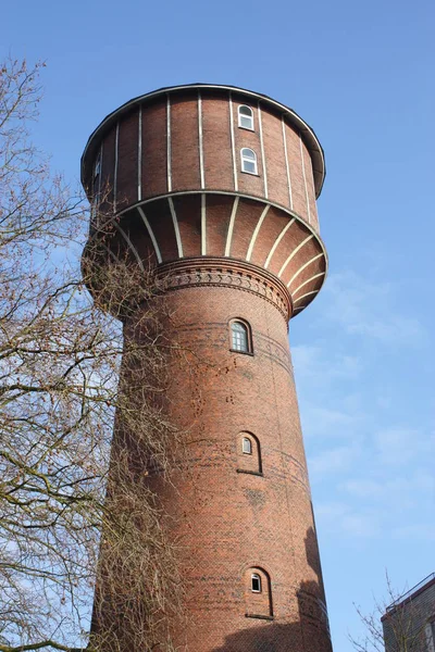 Elmshorner Wasserturm Stillgelegt — Stockfoto