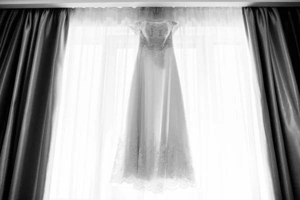 Ідеальна Весільна Сукня День Весілля — стокове фото