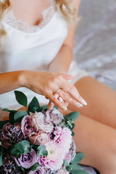 Hände Handflächen Überkreuzt Zusammenhalten Hände Für Immer Zusammenhalten — Stockfoto