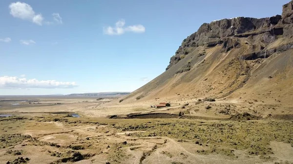 Краєвид Ісландії Пташиного Польоту Пбк — стокове фото