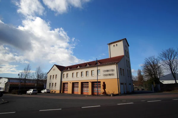 Sangerhausen Capital Del Distrito Administrativo Mansfeld Resina Sur Estado Sajonia — Foto de Stock