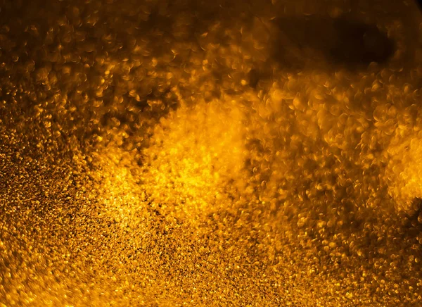 Abstract Bokeh Glitter Background Defocused Background Blurred Bright Light Black — Stock Photo, Image