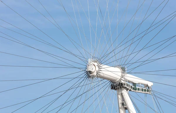 London Großbritannien Februar 2019 Das London Eye Einem Sonnigen Tag — Stockfoto