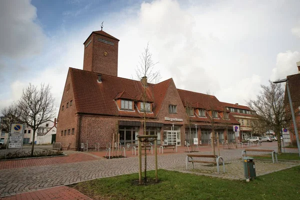 Oud Houten Huis Het Park — Stockfoto