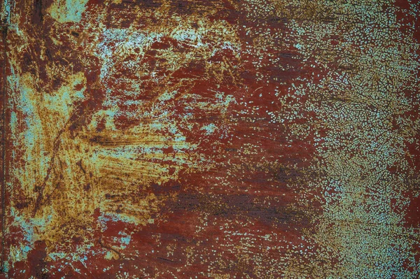 Rusty Metalen Textuur Achtergrond Vintage Grunge Effect — Stockfoto