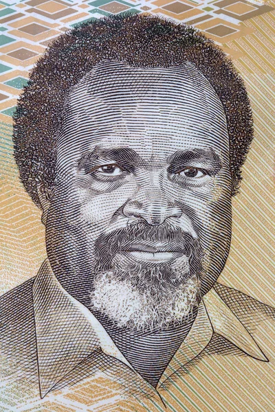 Michael Somare Retrato Del Dinero Papúa Nueva Guinea — Foto de Stock