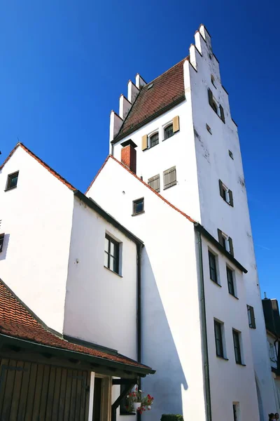 Taschentorturm Ingolstadt Miasto Bayern Niemcy Wieloma Atrakcjami Historycznymi — Zdjęcie stockowe